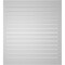 Ekena Millwork Vertical Surface Mount PVC Gable Vent: Functional, w/ 2"W x 2"P Brickmould Sill Frame, 38"W x 42"H GVPVE38X4203SF - alternate 3